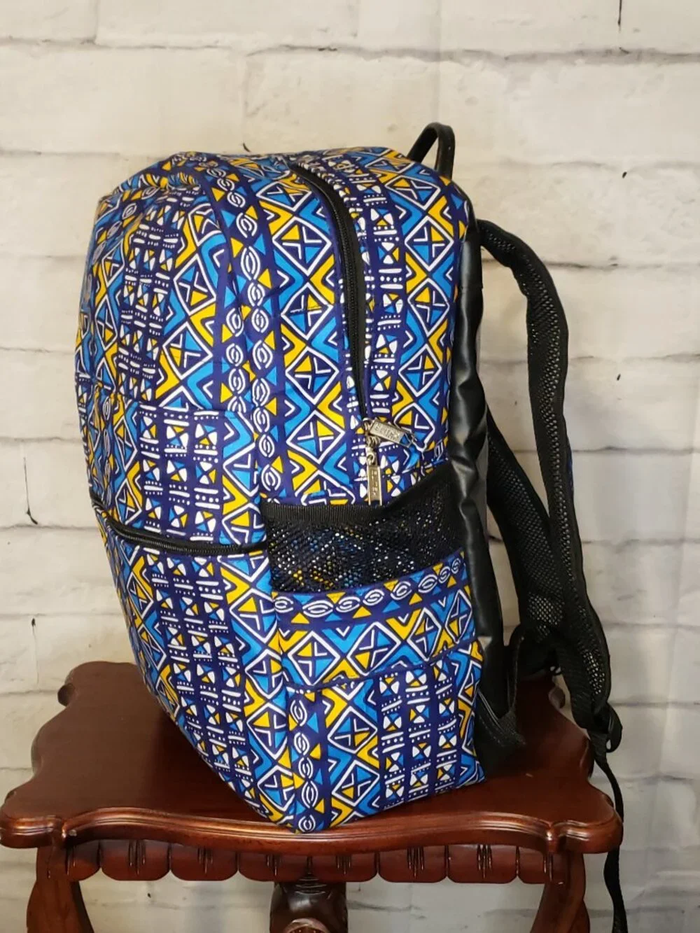 African Ankara Style Backpacks